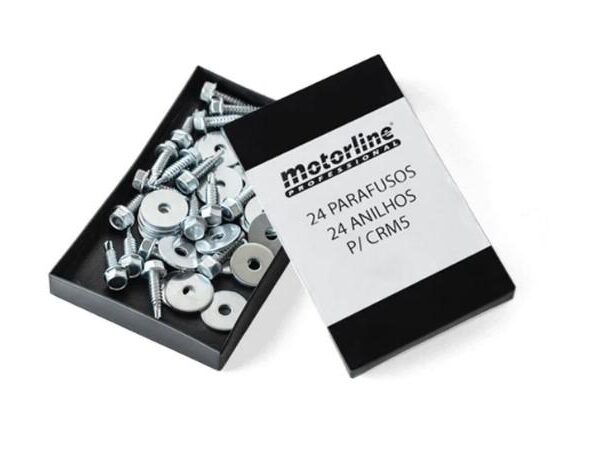 Set suruburi si saibe pentru montarea cremalierei Motorline CRM5 MCP24