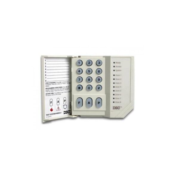 Tastatura LED DSC PC 1555, 8 zone pentru centralele PC