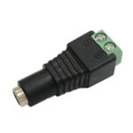 Conector de alimentare (MAMA), 12V, cu surub, 5.5*2.1mm, LN-CT02G, pachet