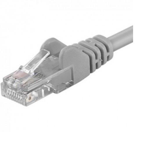 Patchcord UTP RJ45-RJ45 Cat.6 1.5m gri, UTP-6-1.5-G, pachcord din cupru