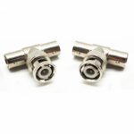 Conector BNC TATA la 2 X conectori BNC MAMA, LN-CTB03A, - imagine 5