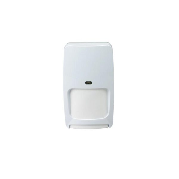 Wireless DUAL TEC® motion sensor 15m x 18m range withwideanglelensinstalled,