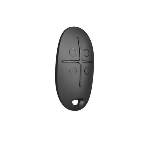 "Telecomanda SpaceControl, 4 butoane, negru - AJAX; Permite controlul Hub-urilor