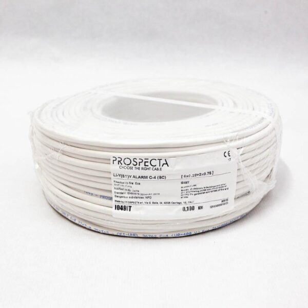 Cablu alarma 6 x 0.22 + 2 x 0.75 premium,