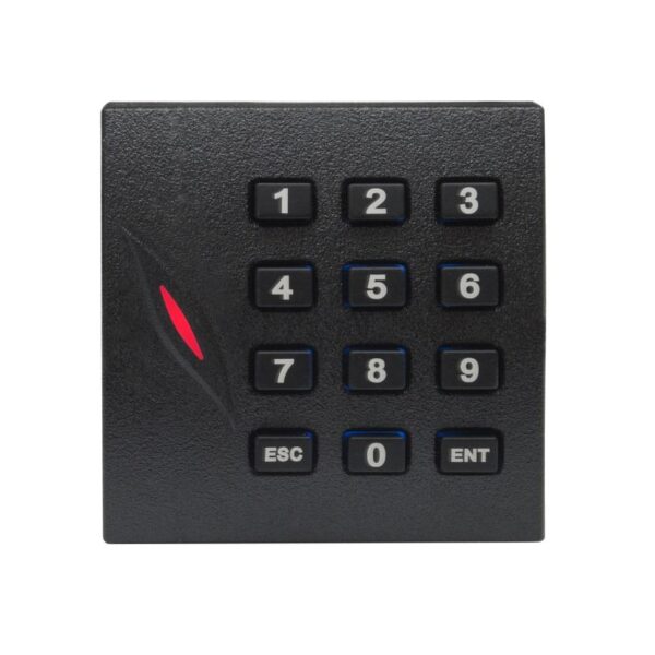 Cititor de proximitate RFID (EM 125KHz) cu tastatura; pentru centrale