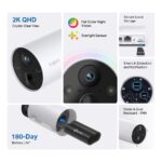 tp-lINK TAPO C420 Cameră de supraveghere cu acumulatori, Senzor imagine: - imagine 5