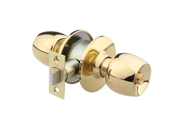 Buton usa interior fara cheie, alama lacuita YALE 40-CY3-5786-BK- 0201,Backset