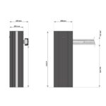 Kit bariera de acces auto extensibila Motorline ZUMA 4, 3.5 - imagine 4
