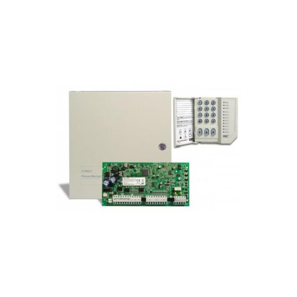 Centrala 6 zone pe placa + o zona pe tastatura,