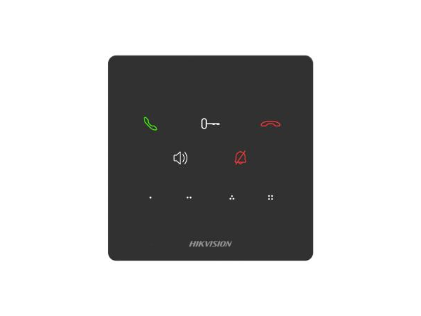 Post interior interfon audio Hikvision DS-KH6000-E1, 9 butoane, microfon inclus,
