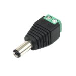 Conector de alimentare (TATA), 12V, cu surub, 5.5*2.1mm, LN-CT01G, pachet - imagine 3