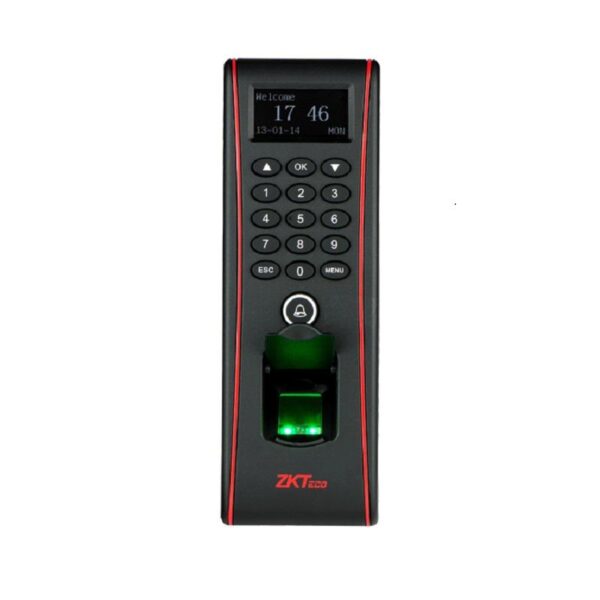 Controler de acces cu functie de pontaj, cu amprenta, cod