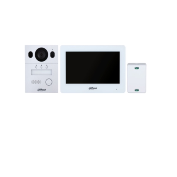 KIT Videointerfon KTX01(F) Monitor de interior hibrid Wi-Fi cu 2