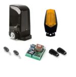 Kit automatizare poarta culisanta Motorline BRAVO500, 500 Kg, 7 m;