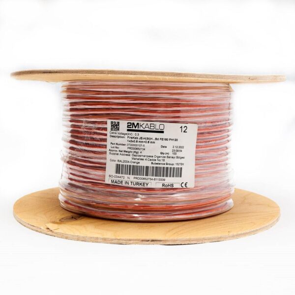 "Cablu incendiu JEH(St)H...Bd FE180 PH120 1x2x0.8 mm+0.8 mm , rezistenta
