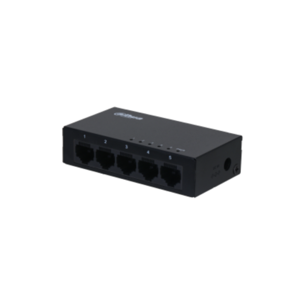 Switch Dahua 5 Porturi Unmanaged, Gigabit, PFS3005-5GT-L, Interfata: 5 x