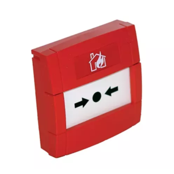 Honeywell Buton conventional de alarmareM1A-R470SG-STCK-01;Culoarerosie ,cu geam, de interior, cu