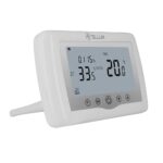 Termostat WiFi Tellur Smart, incalzire centrala, alb - imagine 2