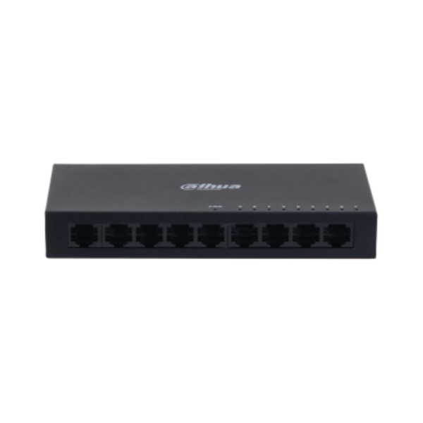Switch Dahua 9 porturi, unmanaged, Interfata: Port 1-8: 8 ×