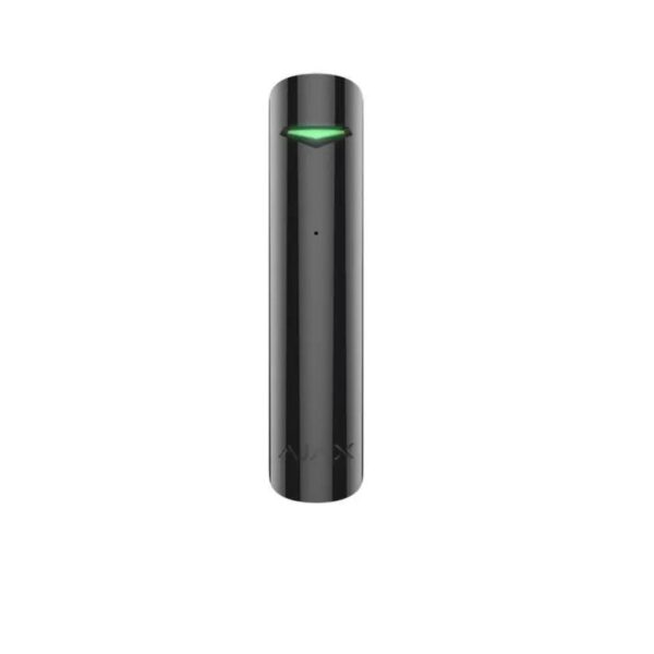 "Detector de geam spart GlassProtect, wireless, negru - AJAX; Detectie