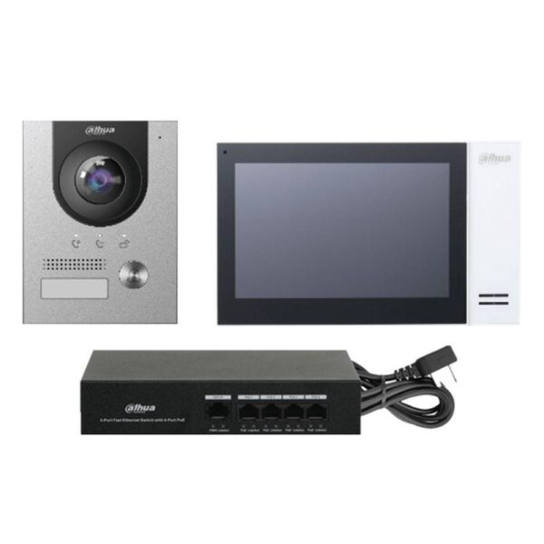 KIT Videointerfon Dahua KTP01-S2(F) Stație IP Vila  > Panoul