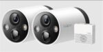Kit camere Supraveghere WIFI, wireless TAPO C420S2, 2.4 GHz, WPA/WPA2-