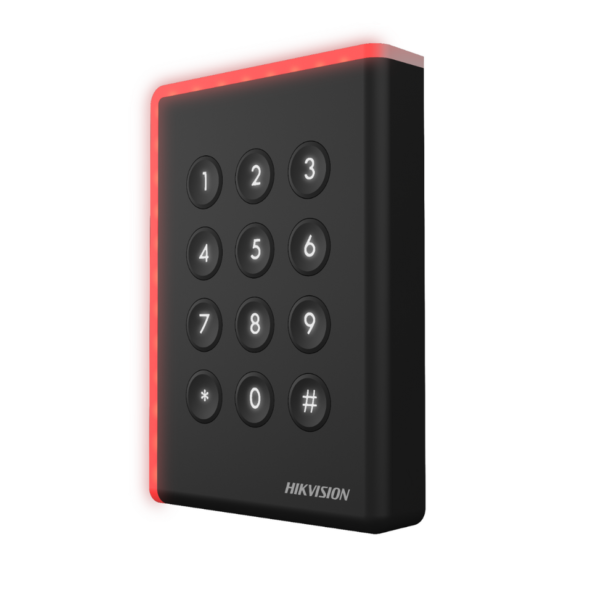 Cititor card cu tastatura Hikvision DS-K1108AEK, citeste carduri EM 125
