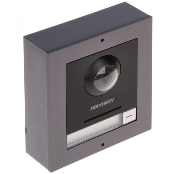 Post videointerfon de exterior pentru blocuri Hikvision DS-KD8003-IME1 (B)SURFACE Low