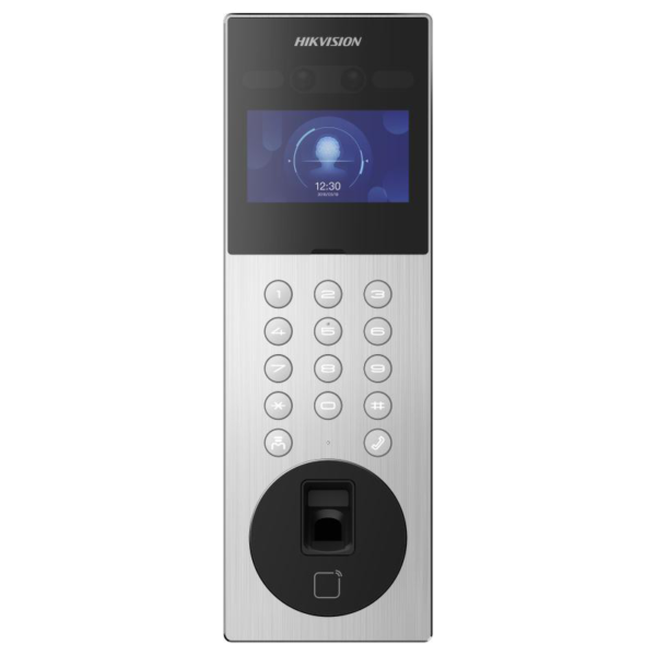 Videointerfon de exterior IP cu recunoastere faciala si amprenta digitala